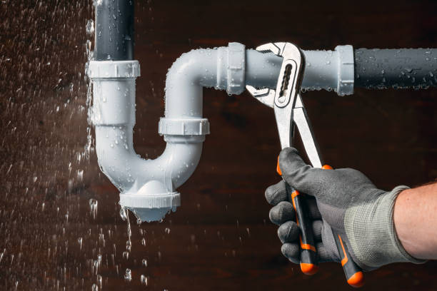 Professional Sewer Line Repair technician working in Durham, CT